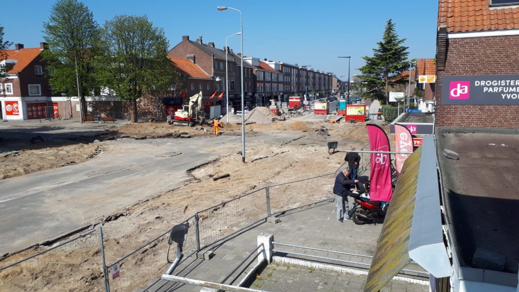Weg werkzaamheden