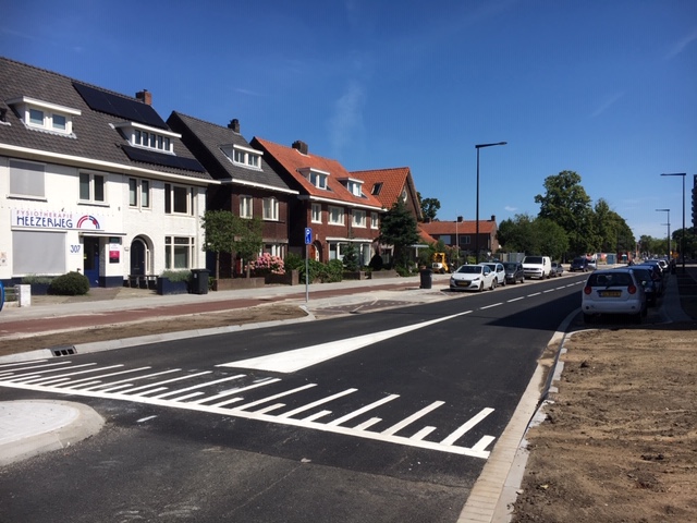 Heezerweg weer tijdelijk open